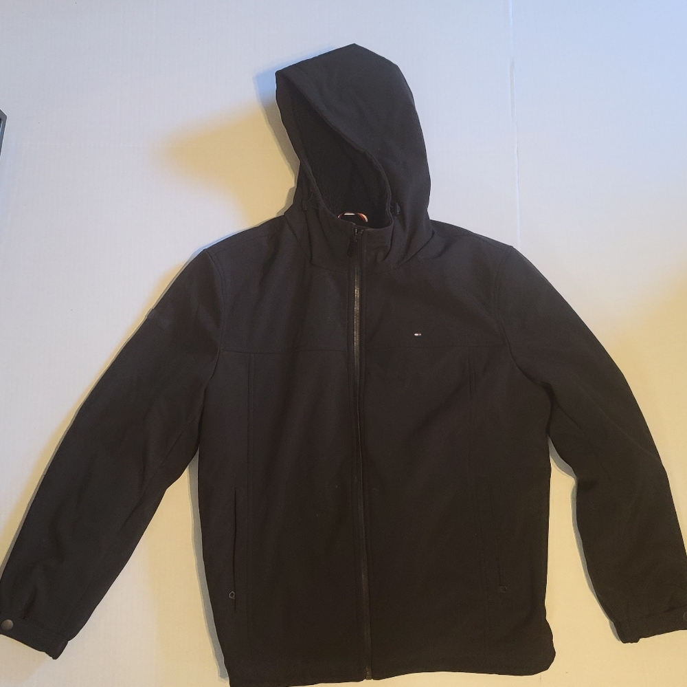 Tommy Hilfiger Black Hooded Jacket